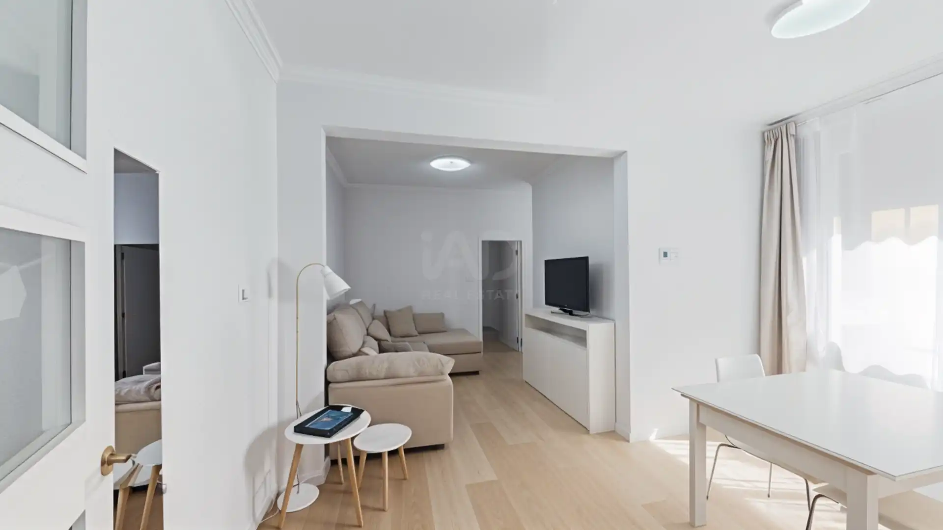 Sala d'estar de Pis en venda en  Barcelona Capital amb Aire condicionat