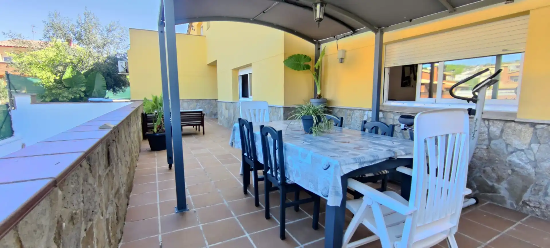 Terraza de Casa o chalet en venta en Cunit con Aire acondicionado, Calefacción y Jardín privado