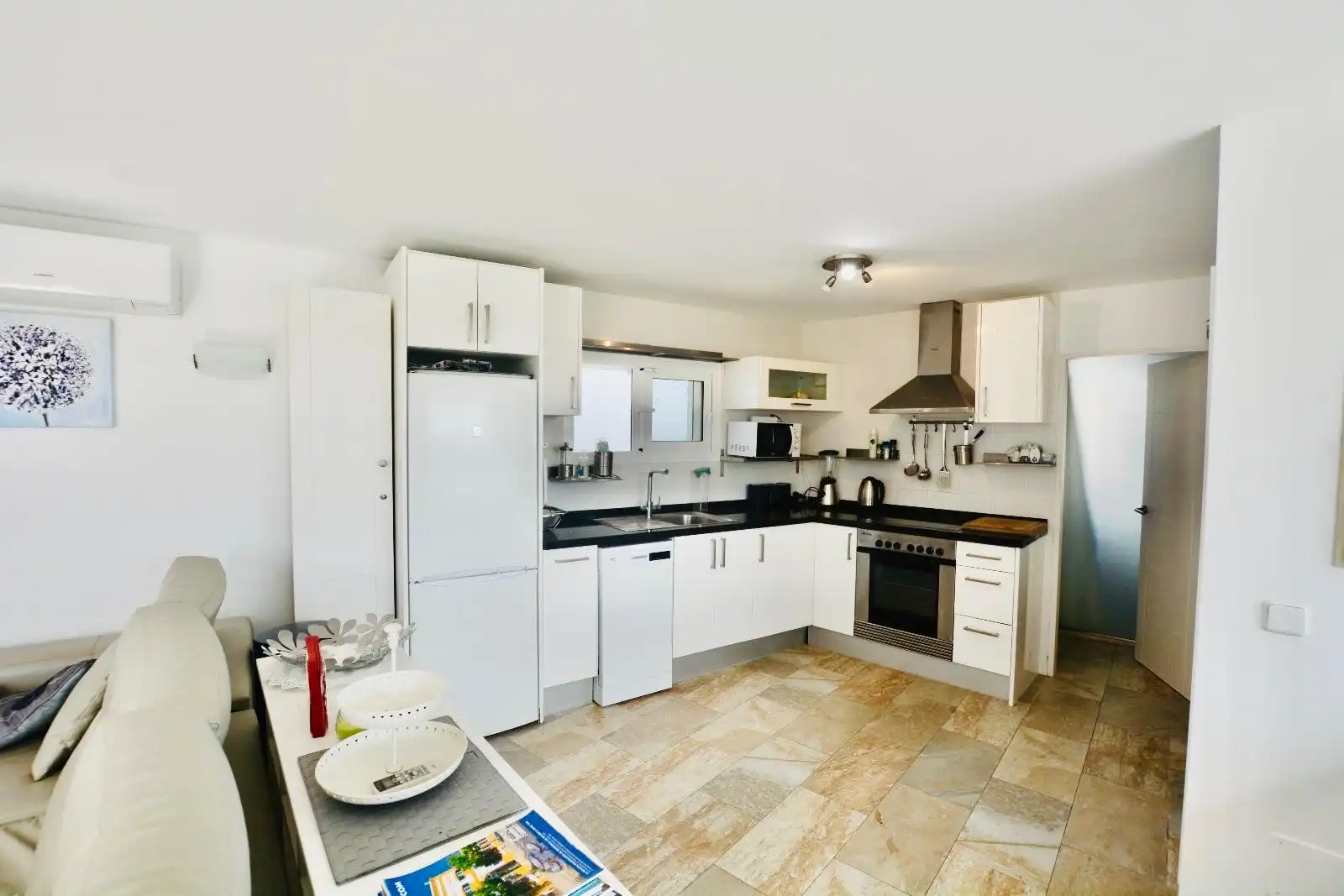 Cocina de Casa adosada en venta en Alaior con Aire acondicionado, Calefacción y Jardín privado