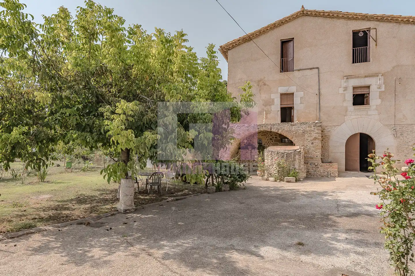 Vista exterior de Finca rústica en venta en Cervià de Ter con Calefacción, Jardín privado y Terraza