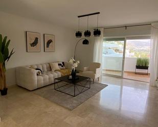 Living room of Flat for sale in Marbella  with Air Conditioner, Private garden and Terrace