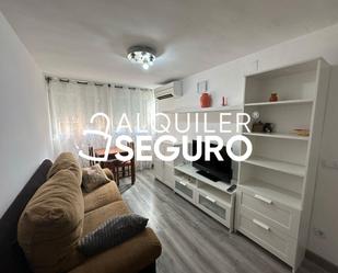 Living room of Flat to rent in  Madrid Capital  with Air Conditioner, Heating and Furnished
