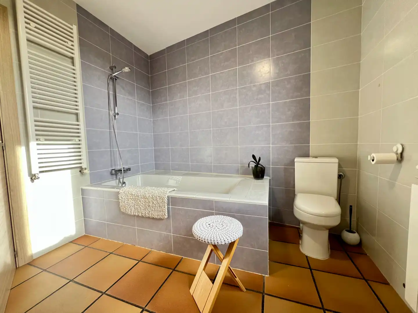 Baño de Casa o chalet en venta en Ayerbe con Calefacción, Terraza y Amueblado