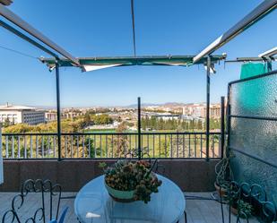 Bedroom of Flat for sale in  Granada Capital  with Air Conditioner, Terrace and Balcony