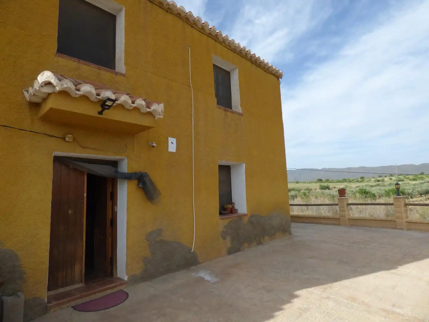 Vista exterior de Finca rústica en venta en Uleila del Campo con Calefacción, Jardín privado y Piscina comunitaria