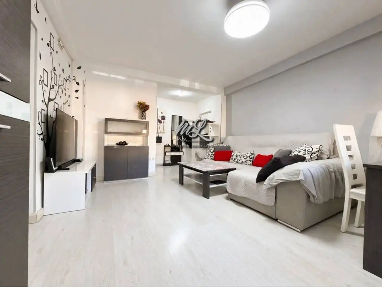 Sala de estar de Piso en venta en Santa María de Benquerencia