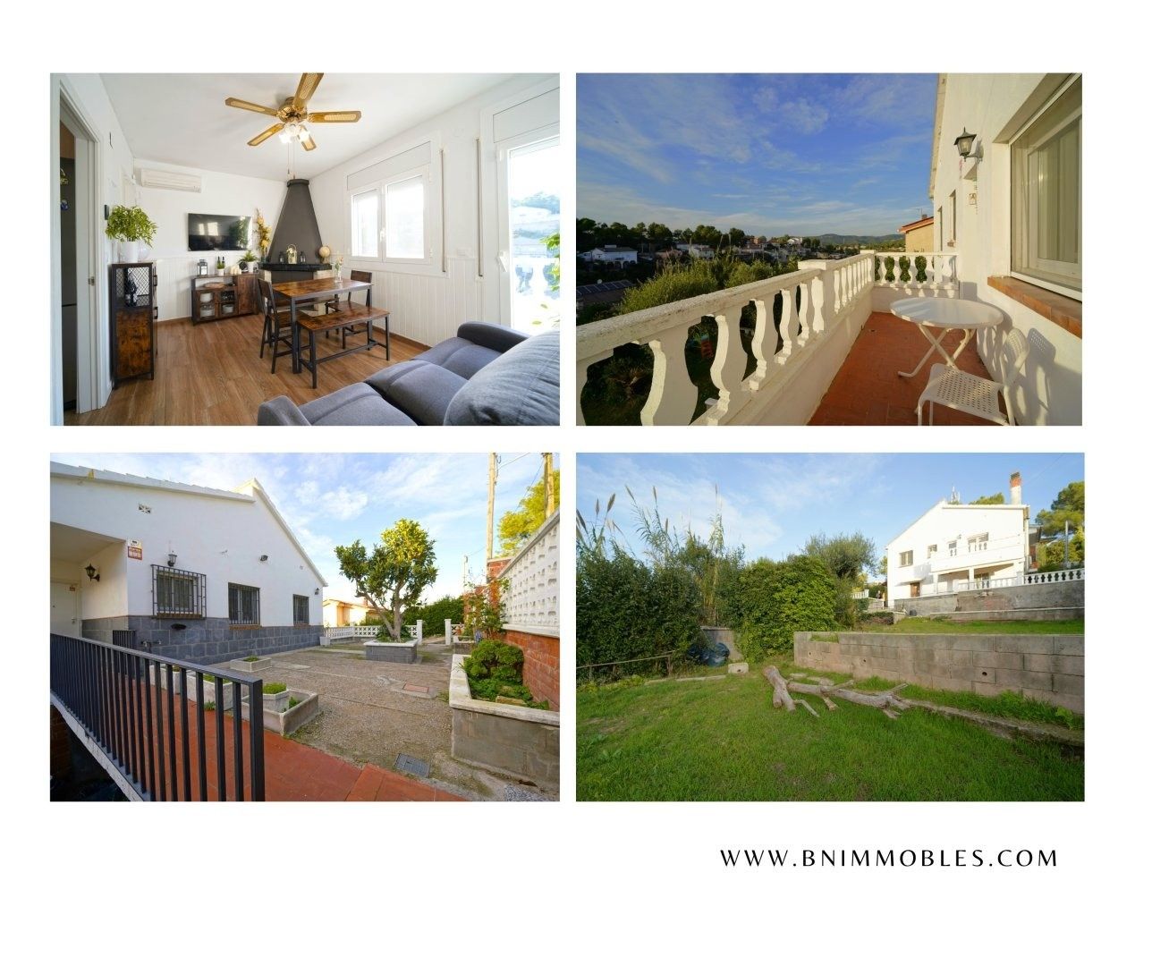 Vista exterior de Casa o xalet en venda en Vacarisses amb Aire condicionat i Terrassa