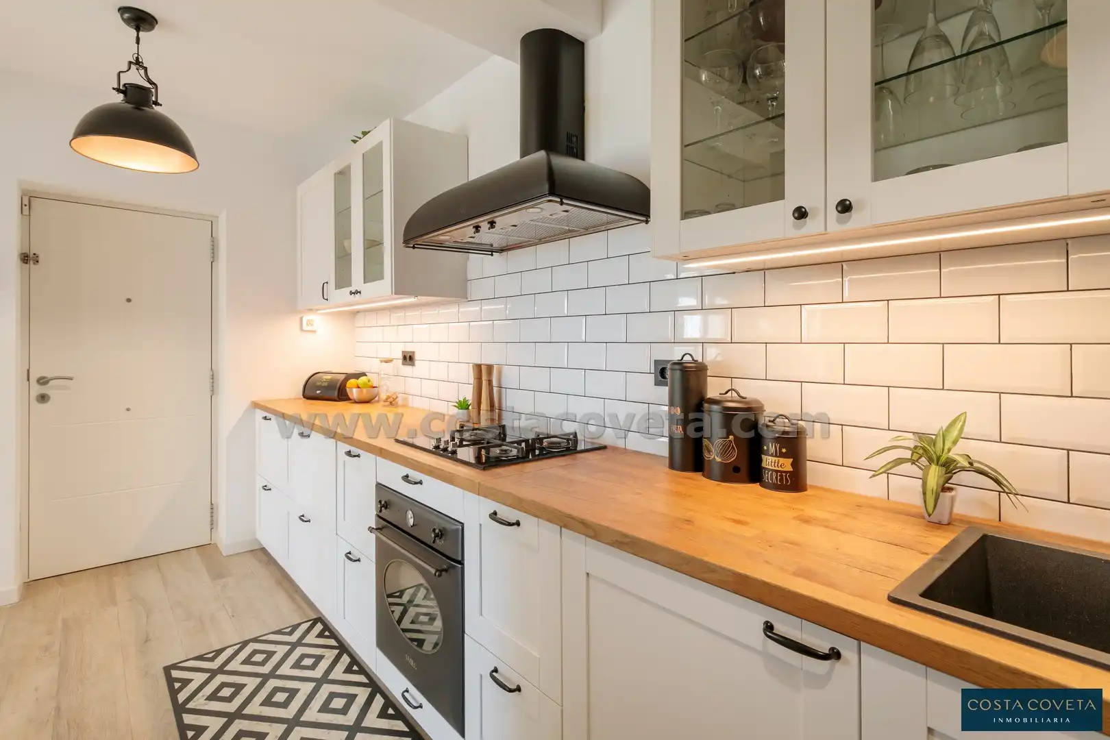 Kitchen of Houses for sale in El Campello  with Air Conditioner, Private garden and Terrace