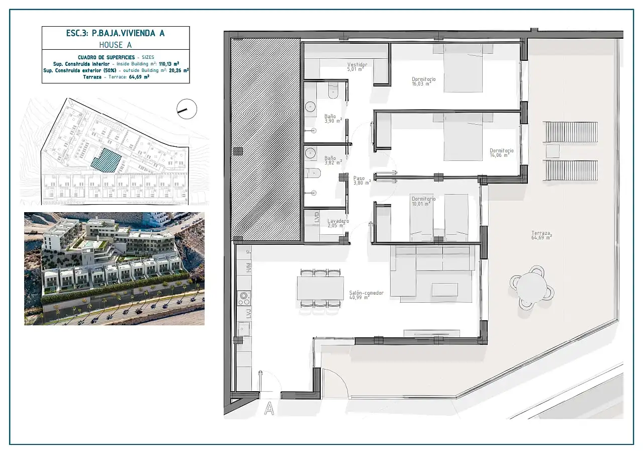 Apartament amb terrassa en venda a El Hornillo, imagen 18