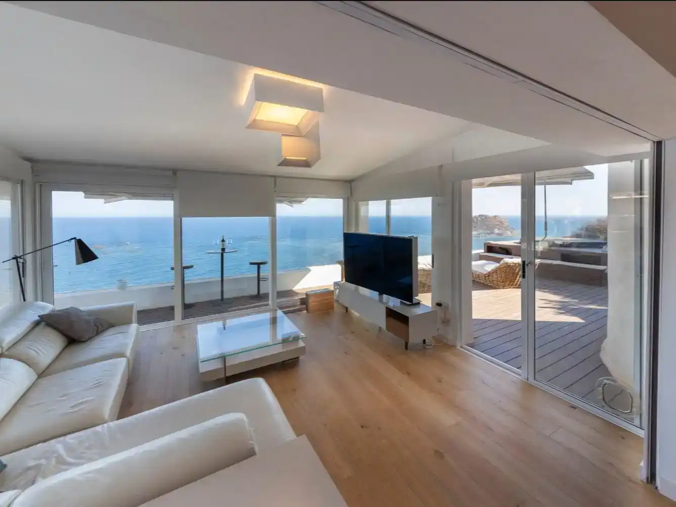 Sala de estar de Piso en venta en Águilas con Aire acondicionado, Jardín privado y Parquet