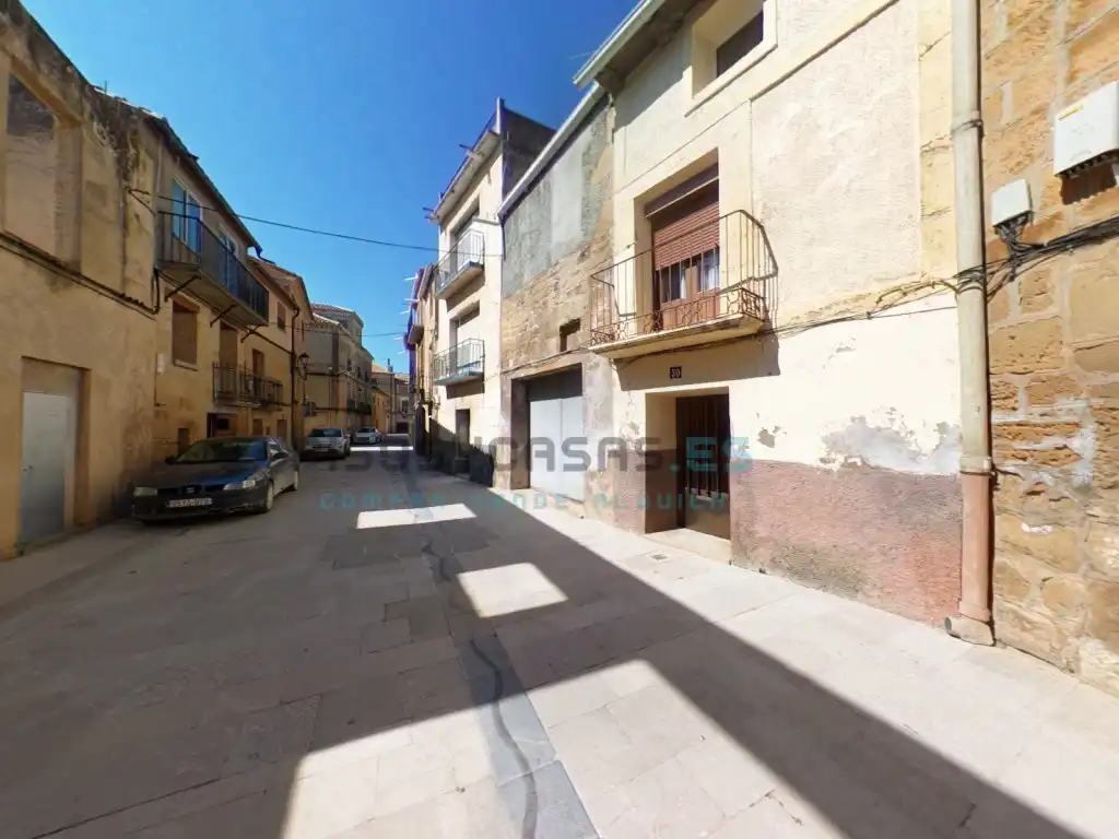 Vista exterior de Casa o chalet en venta en Sádaba con Terraza y Amueblado