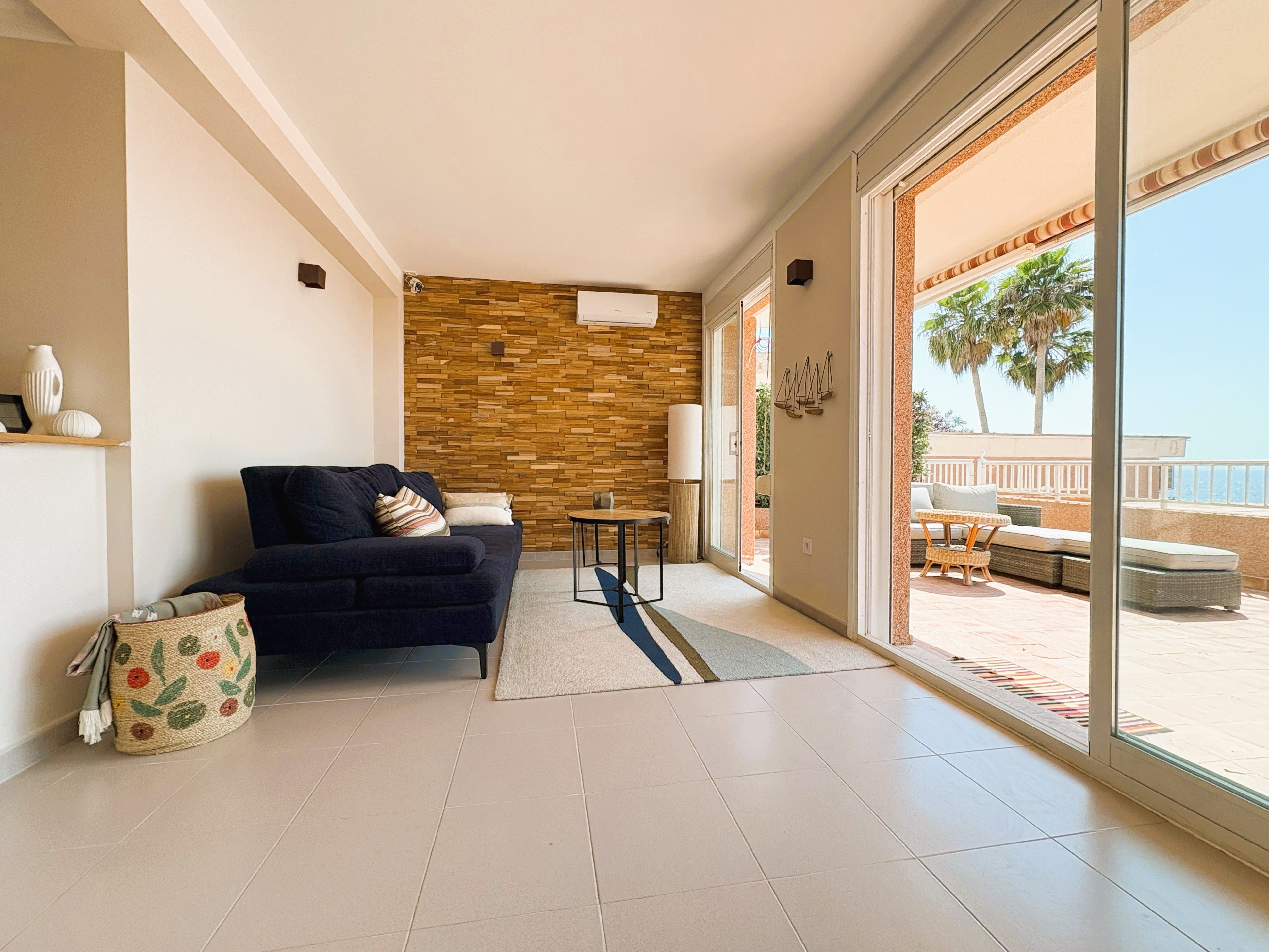Living room of Apartment for sale in Llucmajor  with Air Conditioner and Furnished