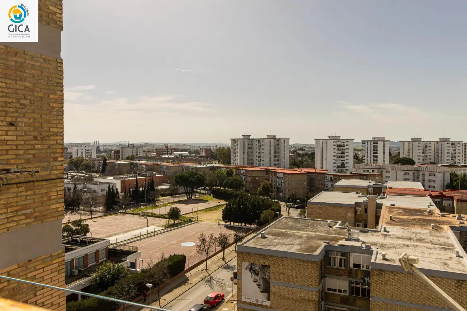 Exterior view of Flat for sale in Jerez de la Frontera  with Air Conditioner
