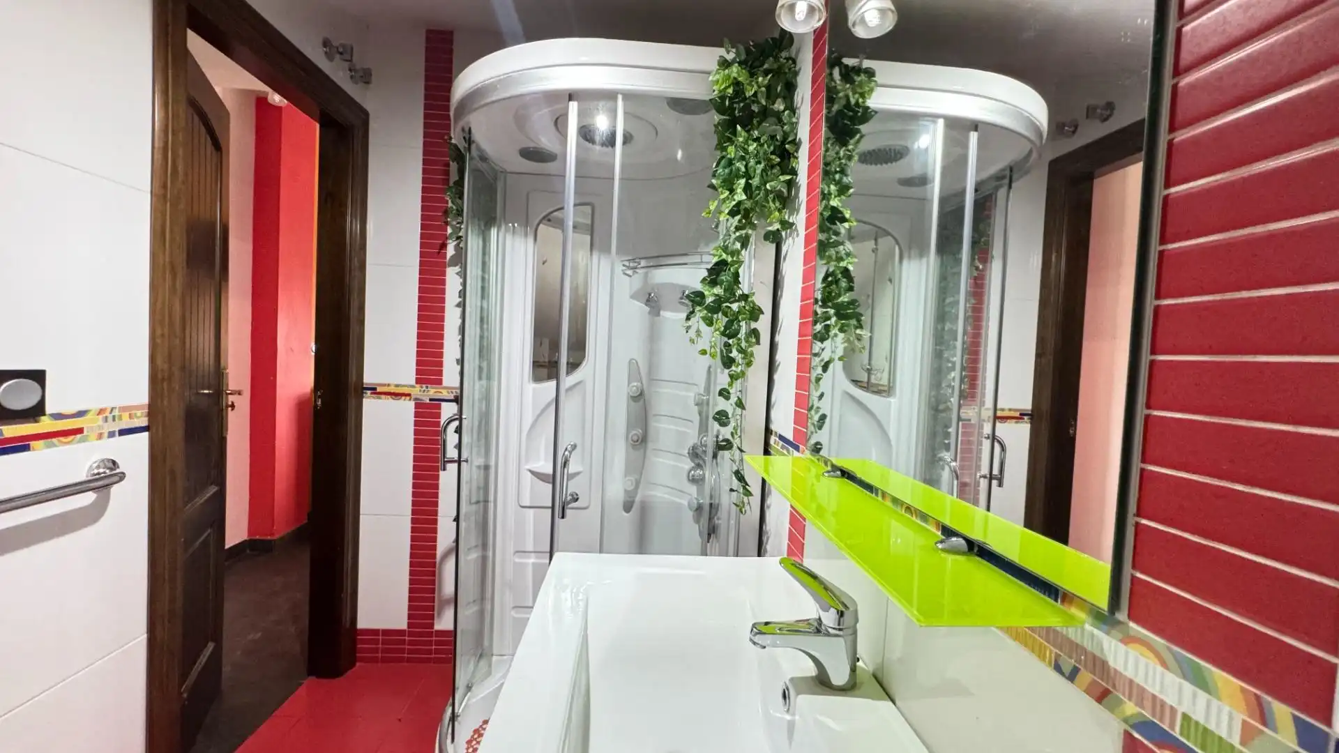 Badezimmer von Dachboden zur Miete in Padul mit Klimaanlage, Heizung und Terrasse