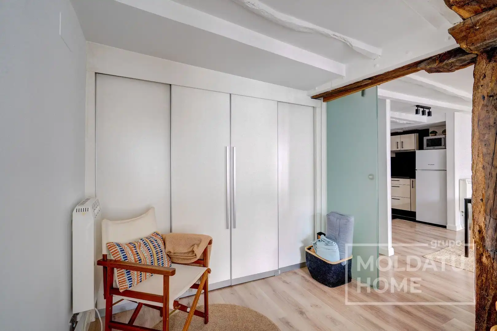 Bedroom of Flat for sale in Parte Vieja