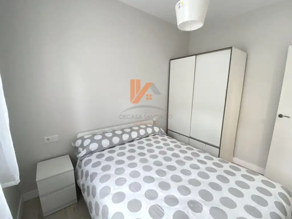 Bedroom of Houses for rent in Santiago de Compostela   with Private garden, Terrace and Furnished