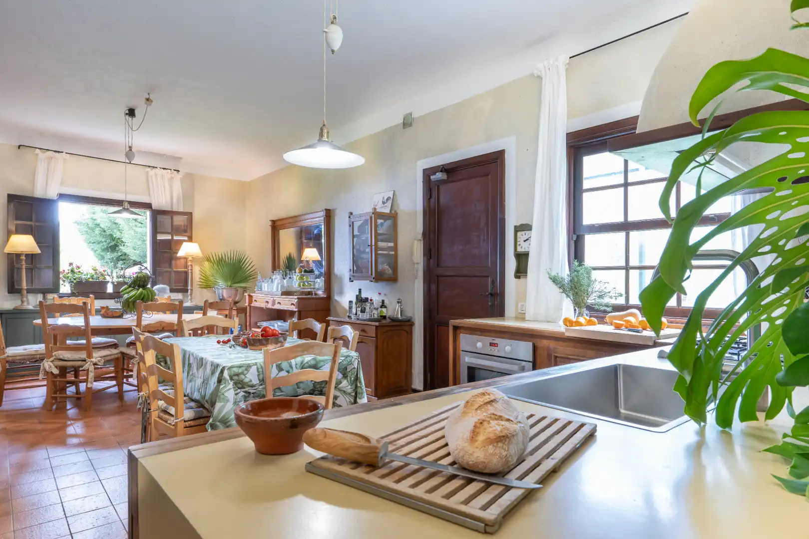 Cocina de Casa o chalet de alquiler en Tegueste con Jardín privado, Terraza y Amueblado