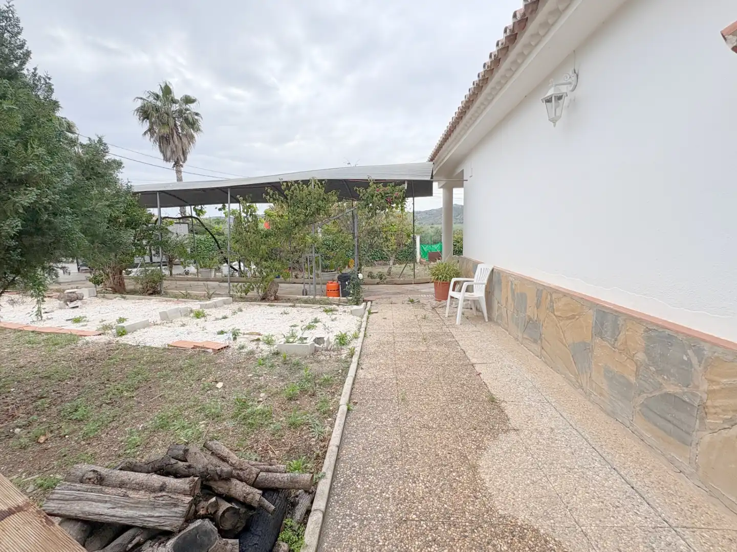 Außenansicht von Country house zum Verkauf in Alhaurín de la Torre mit Klimaanlage, Privatgarten und Terrasse