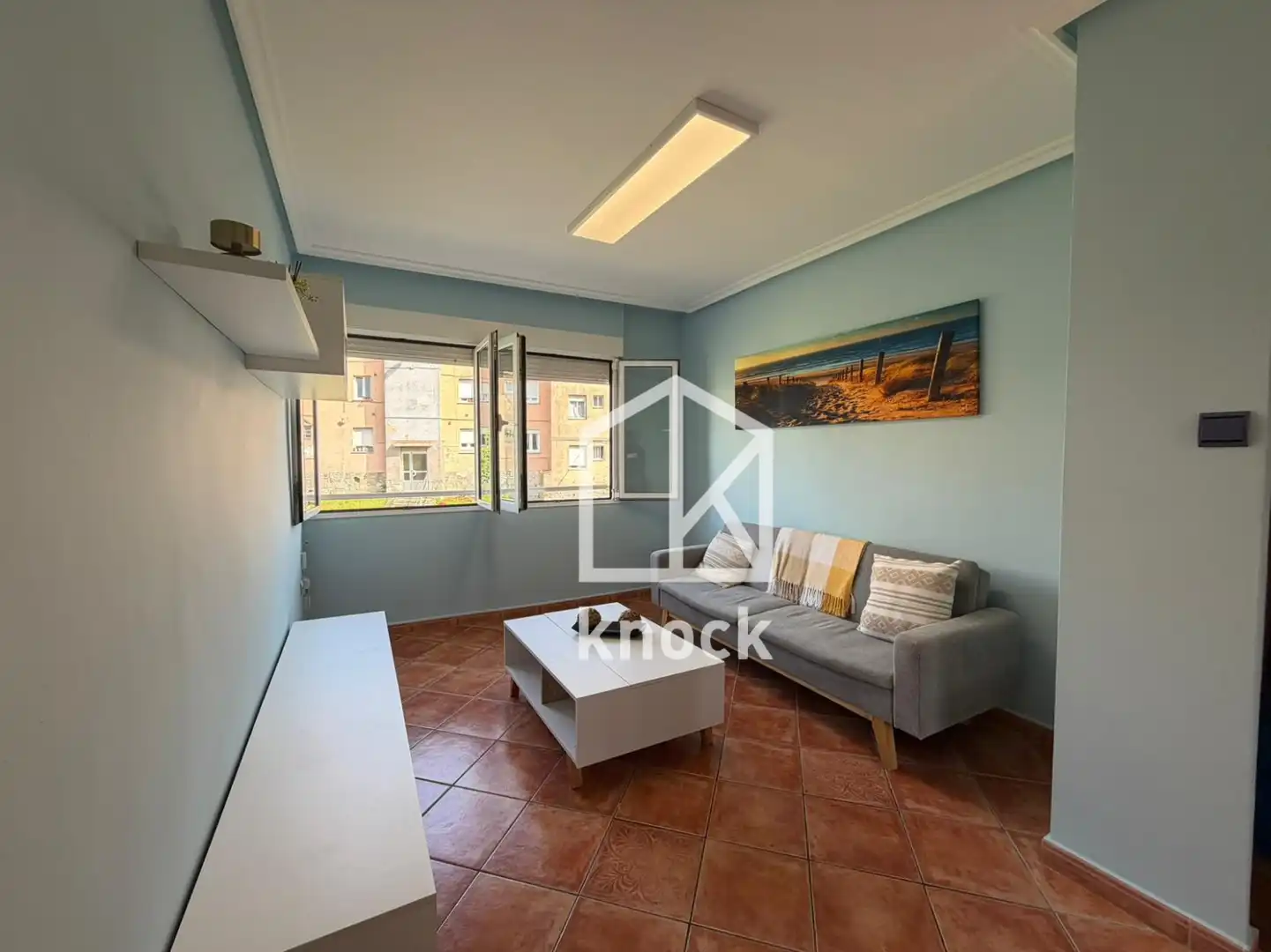 Sala de estar de Piso en venta en Avilés