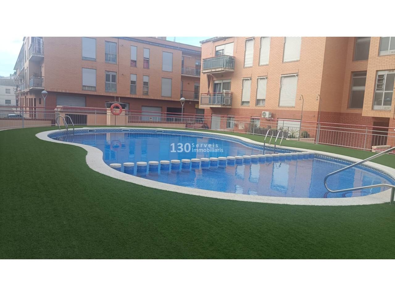 Swimming pool of Flat for sale in Santa Bàrbara  with Heating and Community pool