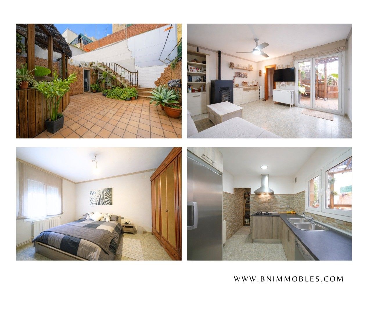 Exterior view of House or chalet for sale in Terrassa  with Air Conditioner, Heating and Terrace