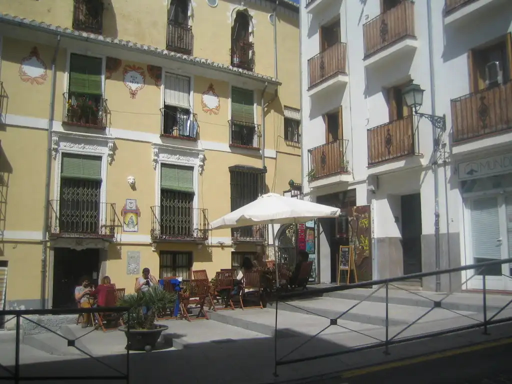 Exterior view of Apartments for rent in Granada  with Air Conditioner, Private garden and Furnished