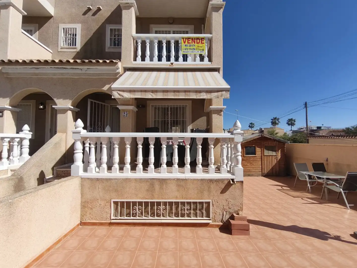 Vista exterior de Dúplex en venda en Orihuela amb Aire condicionat, Calefacció i Piscina