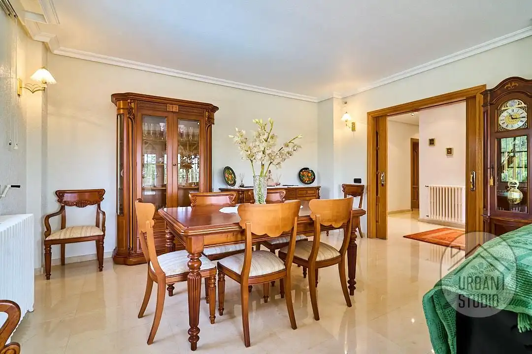 Dining room of Houses for sale in San Vicente del Raspeig / Sant Vicent del Raspeig  with Heating, Private garden and Terrace