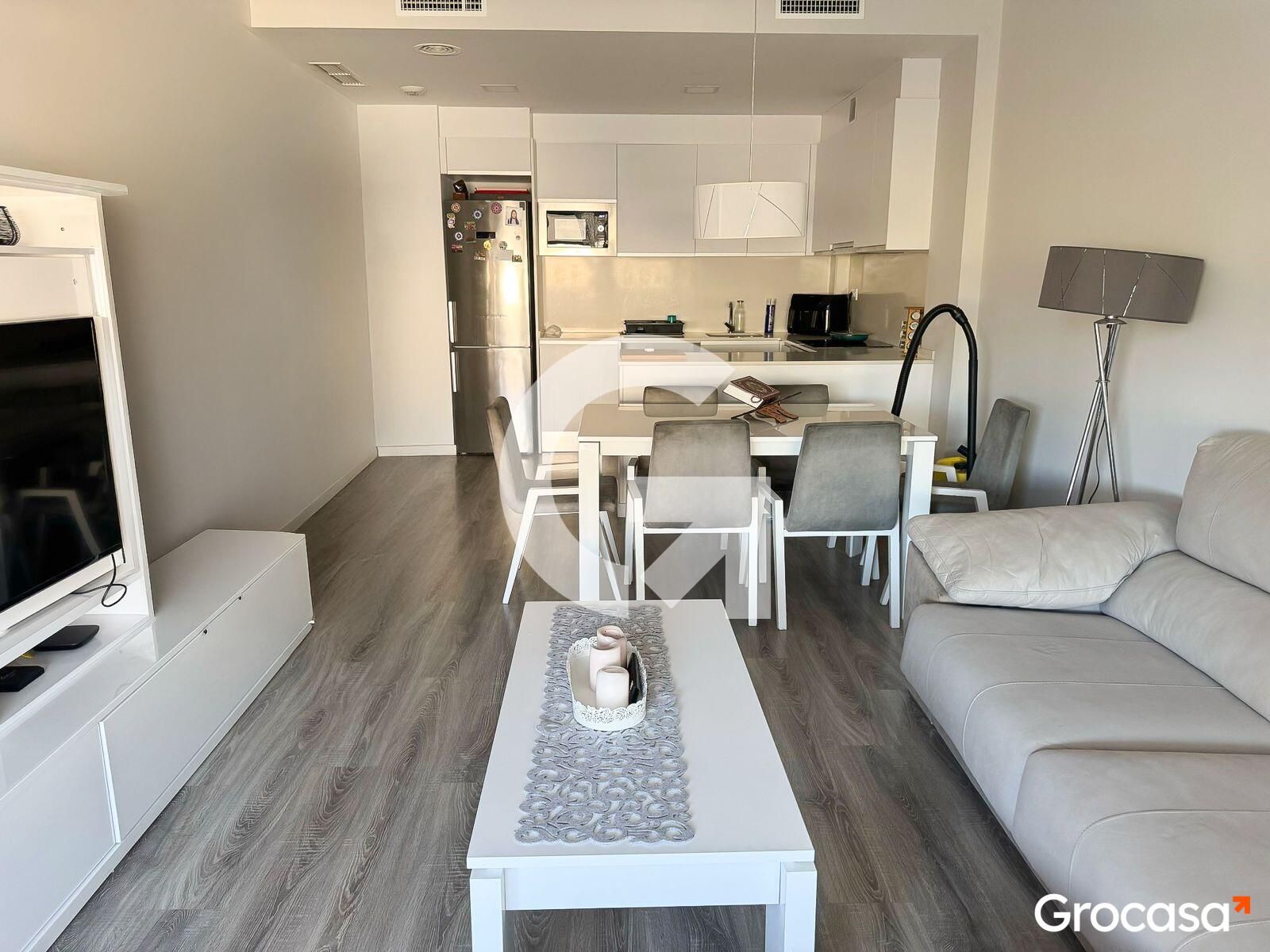 Living room of Flat for sale in Sant Boi de Llobregat  with Air Conditioner, Heating and Oven