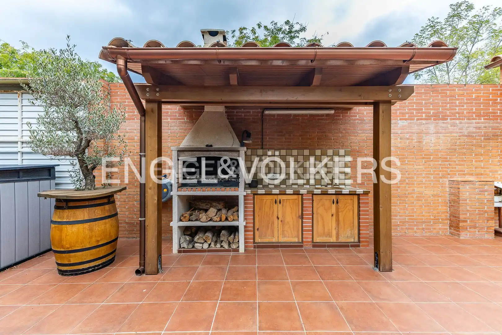 Terrassa de Casa o xalet en venda en Castellar del Vallès amb Aire condicionat, Calefacció i Jardí privat