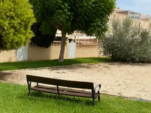 Garden of Flat for sale in Pueblo Español - Coveta Fumá
