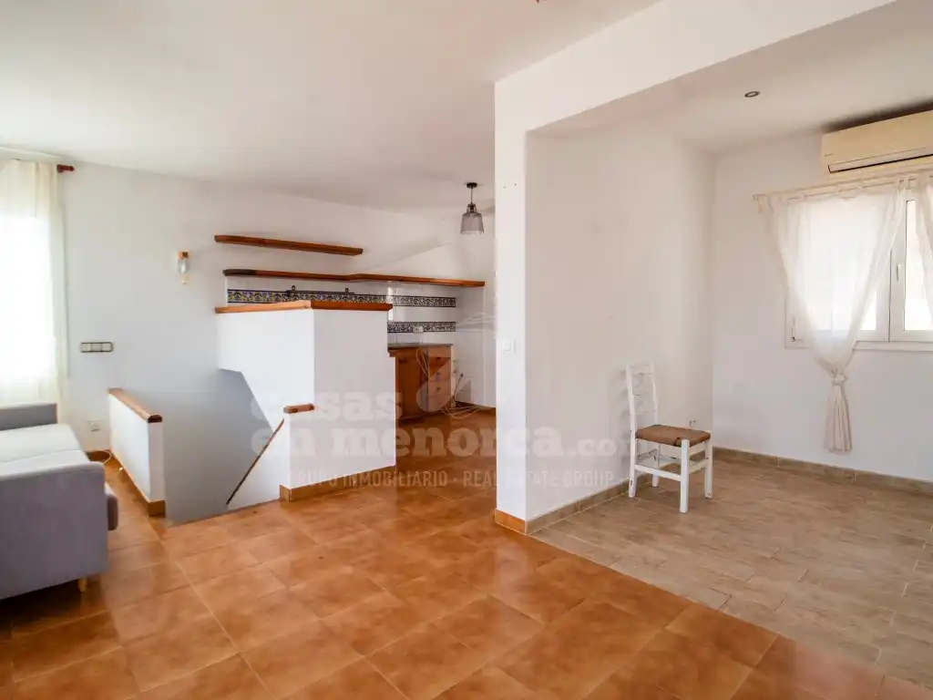 Sala de estar de Casa o chalet en venta en Maó - Mahón con Aire acondicionado y Terraza