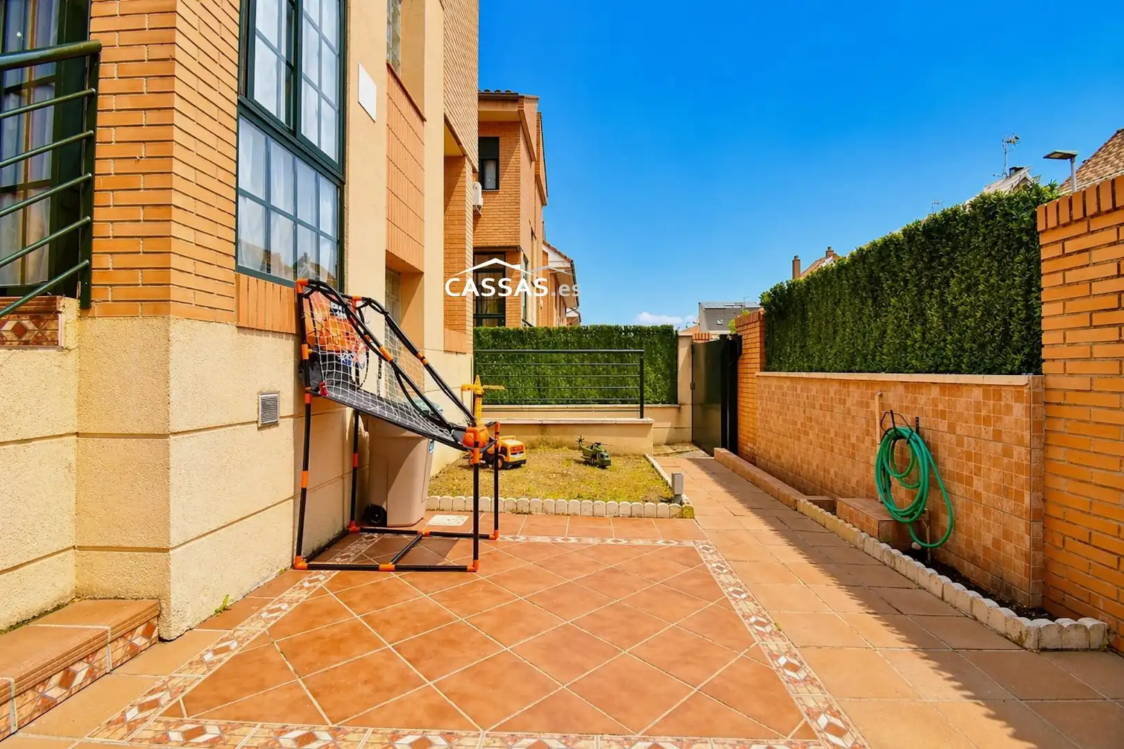 Garden of Detached homes for sale in Torrejón de Ardoz  with Air Conditioner, Heating and Private garden