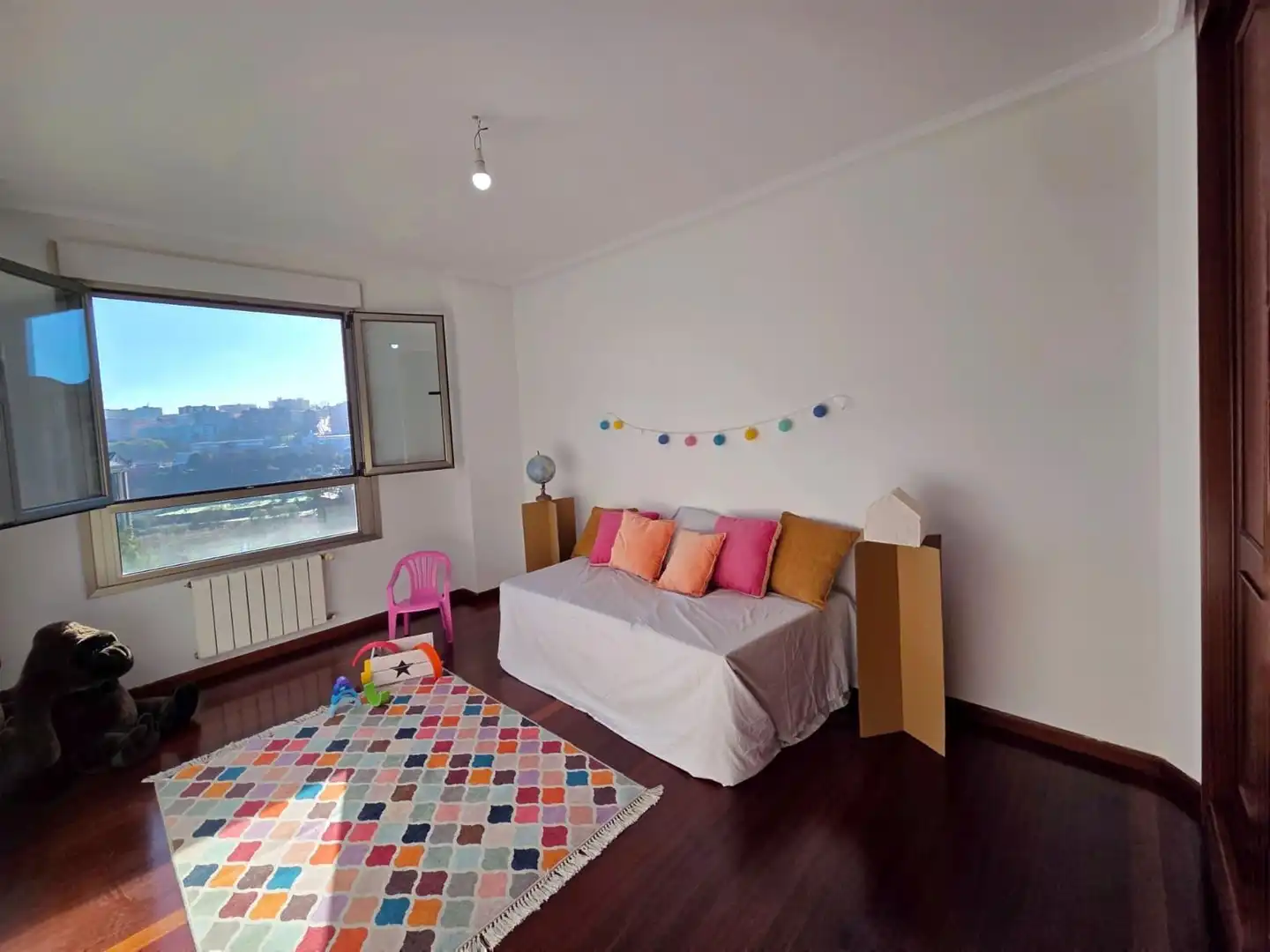 Schlafzimmer von Wohnung zum Verkauf in Santander mit Heizung, Privatgarten und Parkett