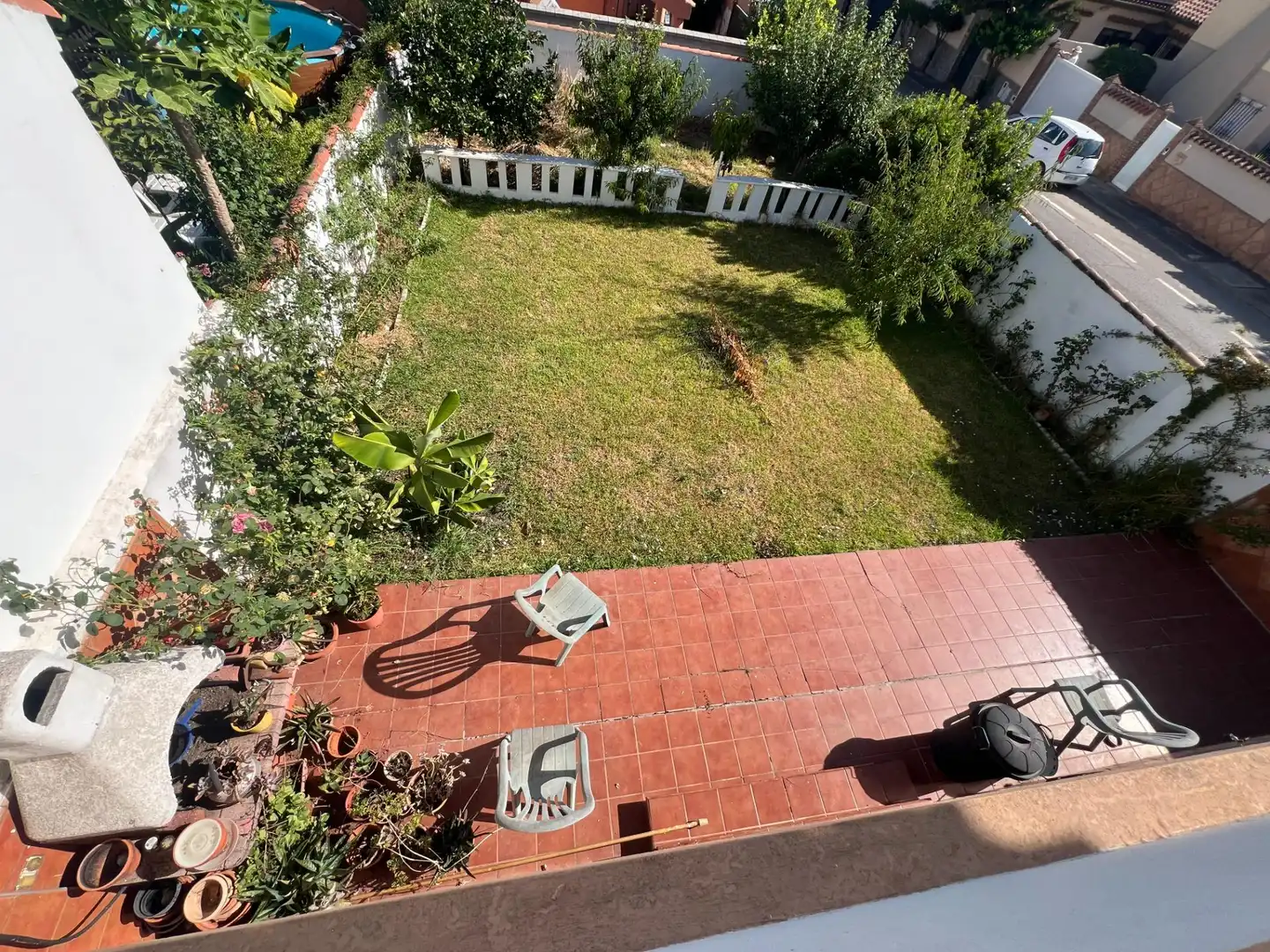 Garden of Detached homes for sale in Algeciras