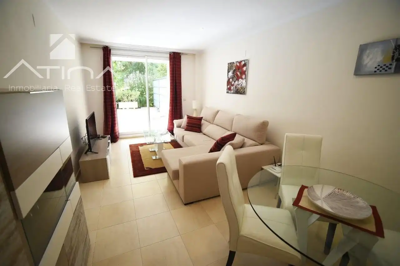 Living room of Ground floor for sale in Jávea / Xàbia  with Air Conditioner, Private garden and Terrace
