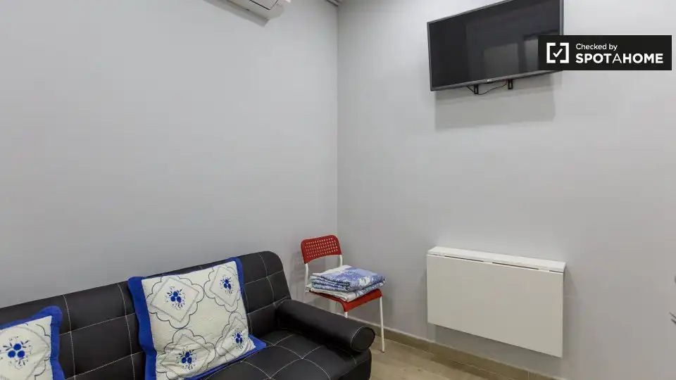 Habitación de Piso de alquiler en Barcelona con Aire acondicionado, Calefacción y Amueblado