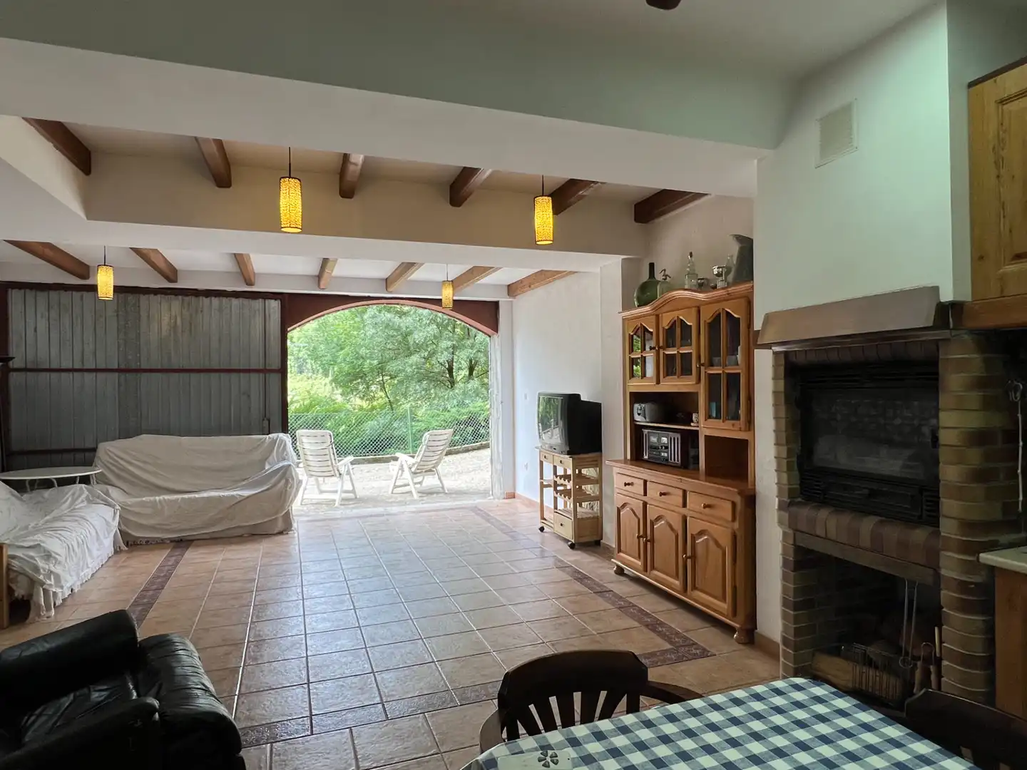 Sala de estar de Ático en venta en Biescas