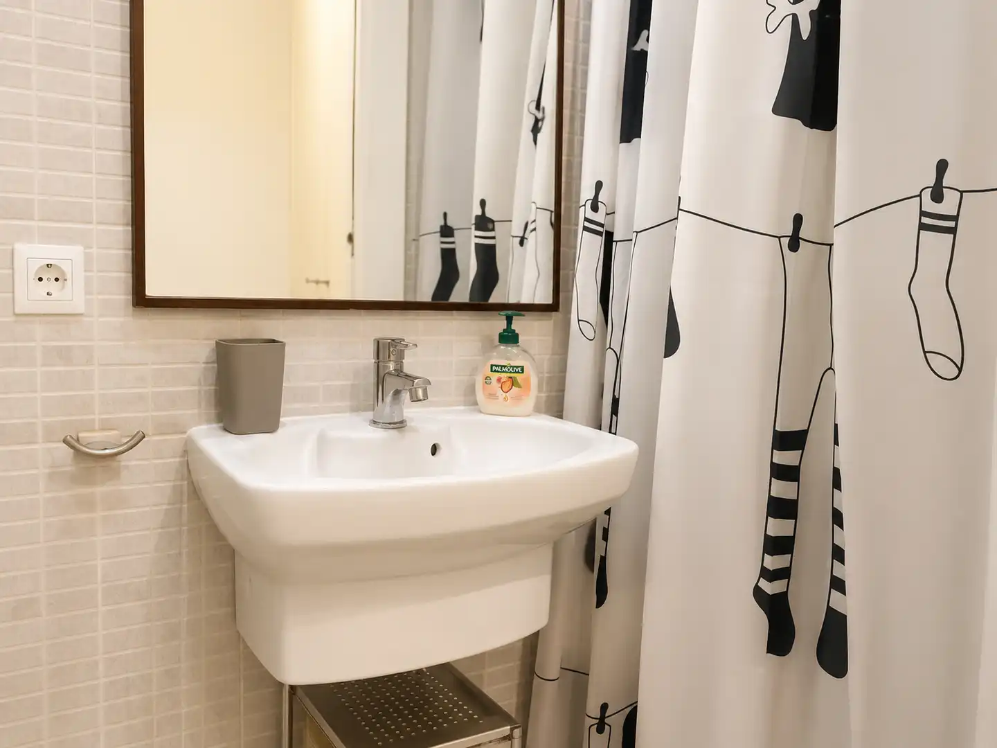 Bany de Apartament de lloguer en Palamós amb Aire condicionat, Calefacció i Parquet