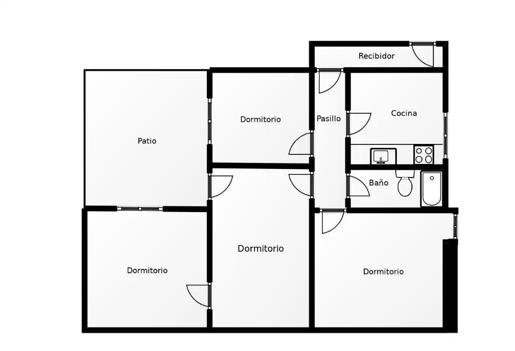 Piso en venta en Madrid con Parquet