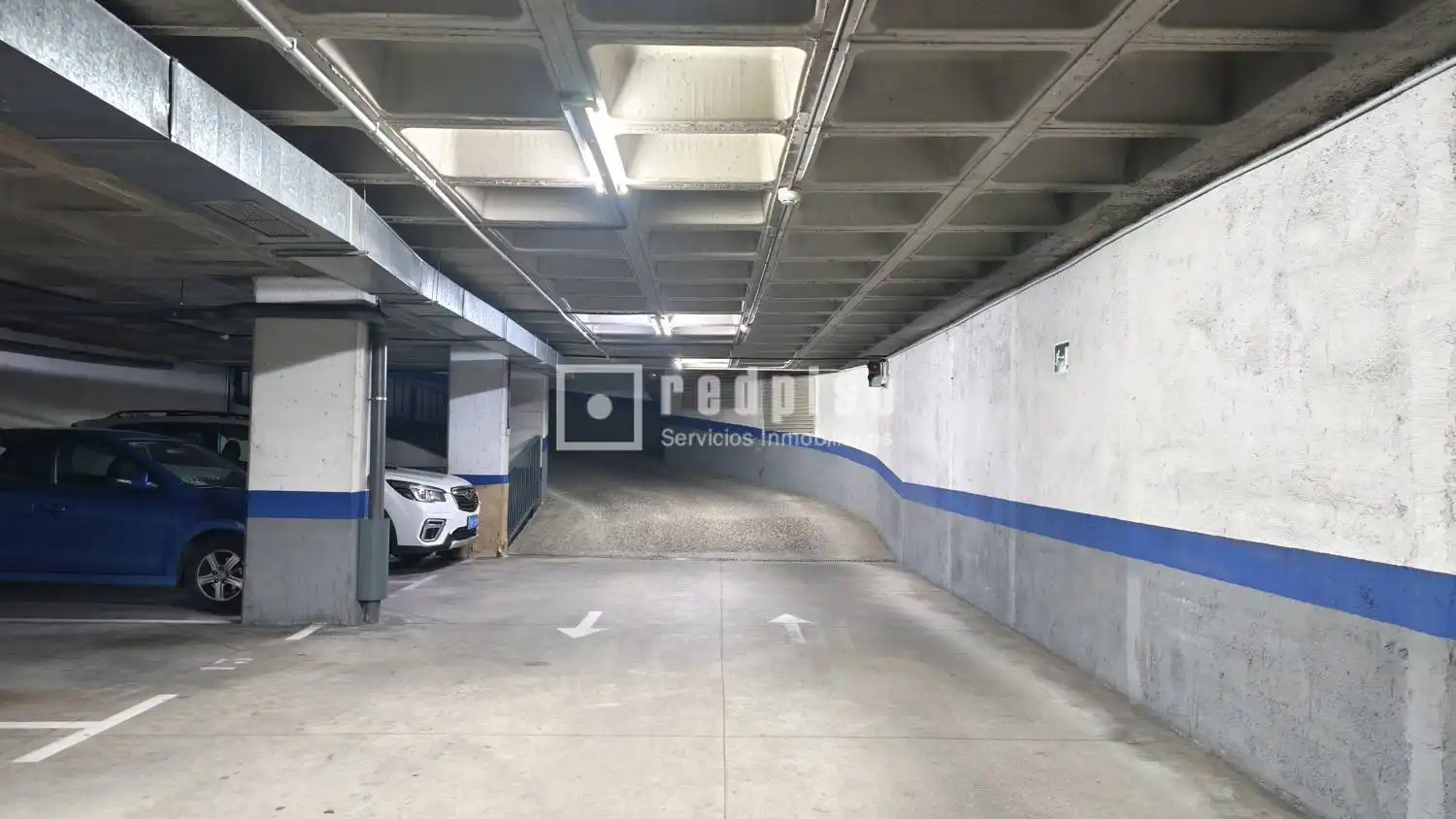Parking of Flat for sale in Madrid  with Air Conditioner, Heating and Private garden