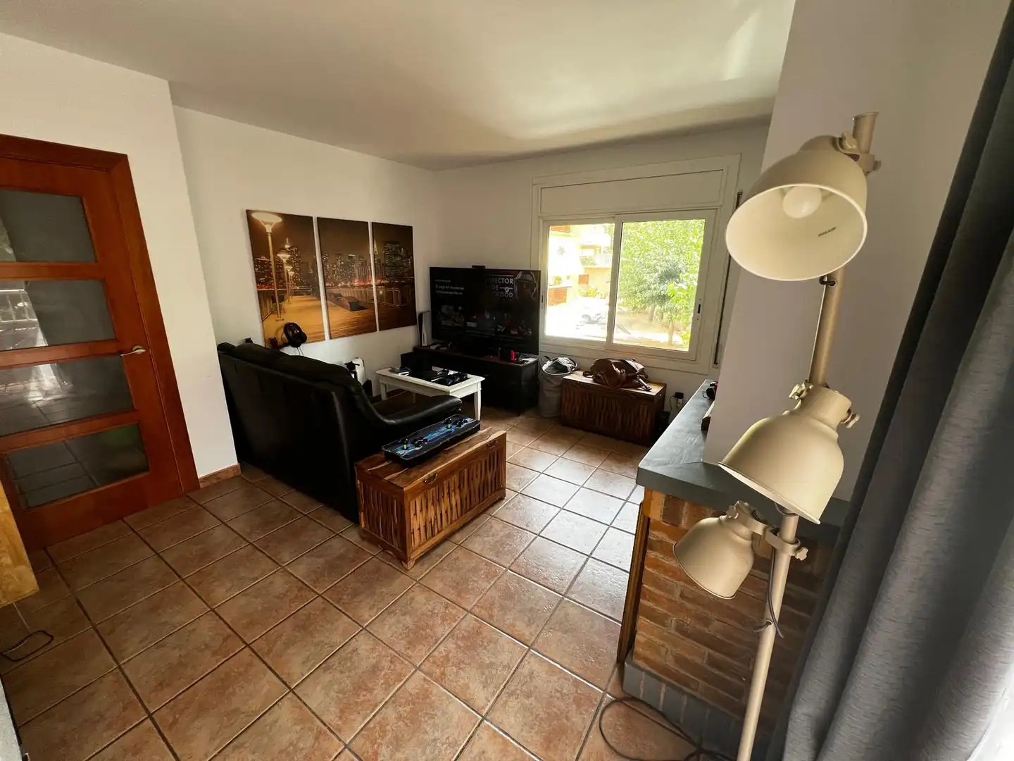 Sala de estar de Casa adosada en venta en Malgrat de Mar con Calefacción, Jardín privado y Terraza