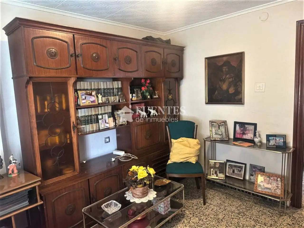 Sala d'estar de Pis en venda en Alicante / Alacant amb Aire condicionat i Balcó