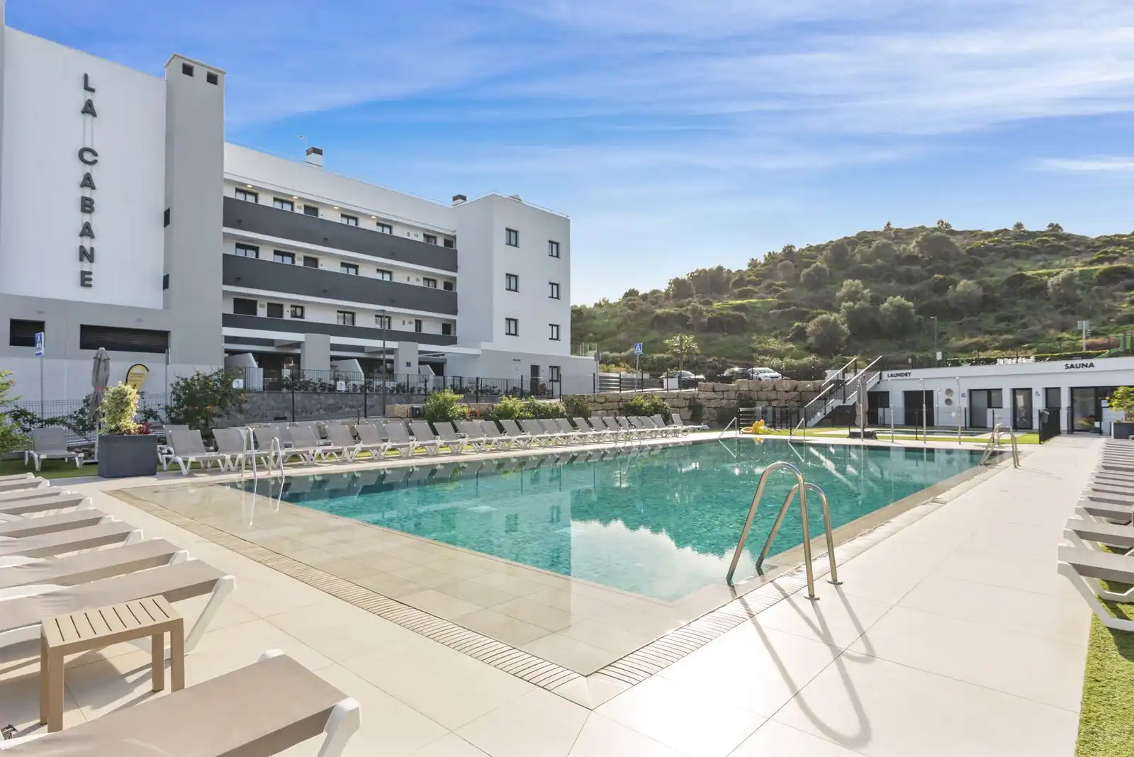 Piscina de Apartamento en venta en Mijas con Aire acondicionado, Terraza y Trastero