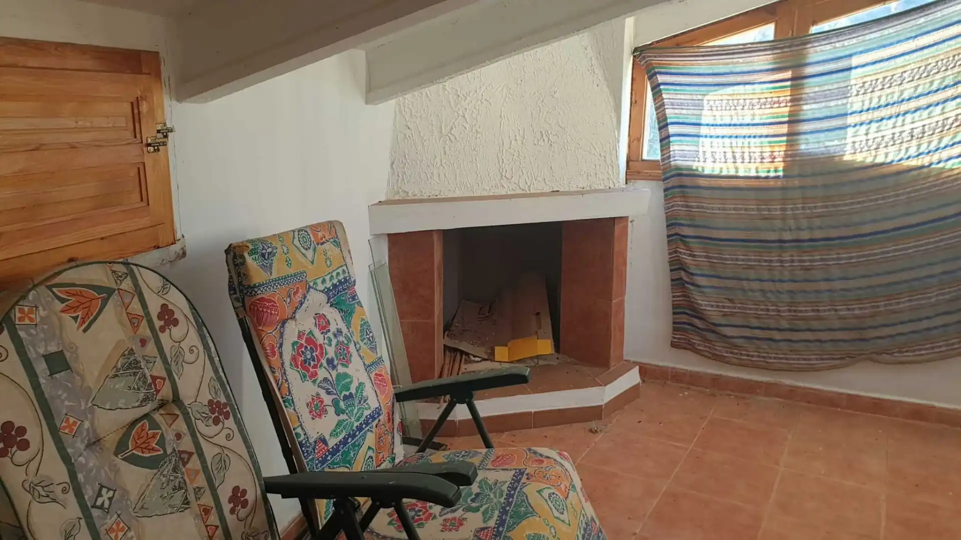 Sala de estar de Finca rústica en venta en Villafeliche