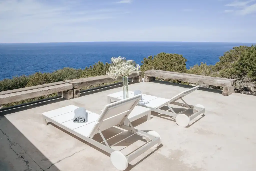 Terraza de Casa o chalet en venta en Sant Joan de Labritja con Aire acondicionado, Jardín privado y Terraza