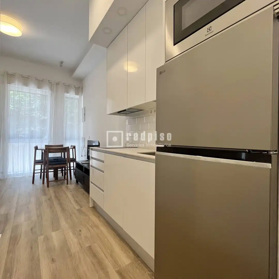 Küche von Wohnung zur Miete in Madrid mit Klimaanlage, Heizung und Privatgarten