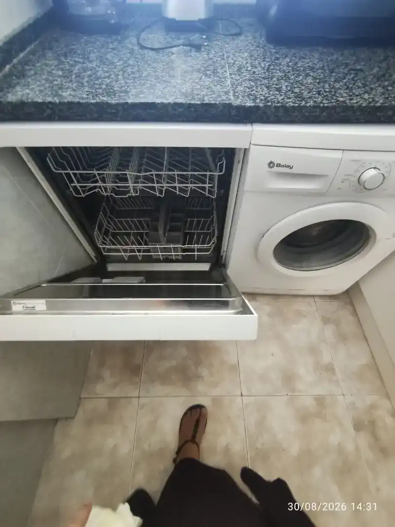 Kitchen of Flat for sale in Chipiona  with Air Conditioner and Balcony