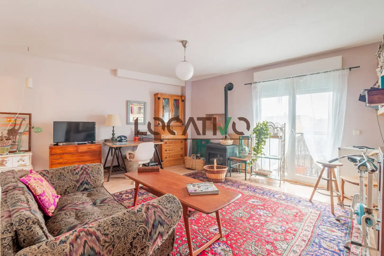 Sala de estar de Piso en venta en Valdemorillo con Calefacción