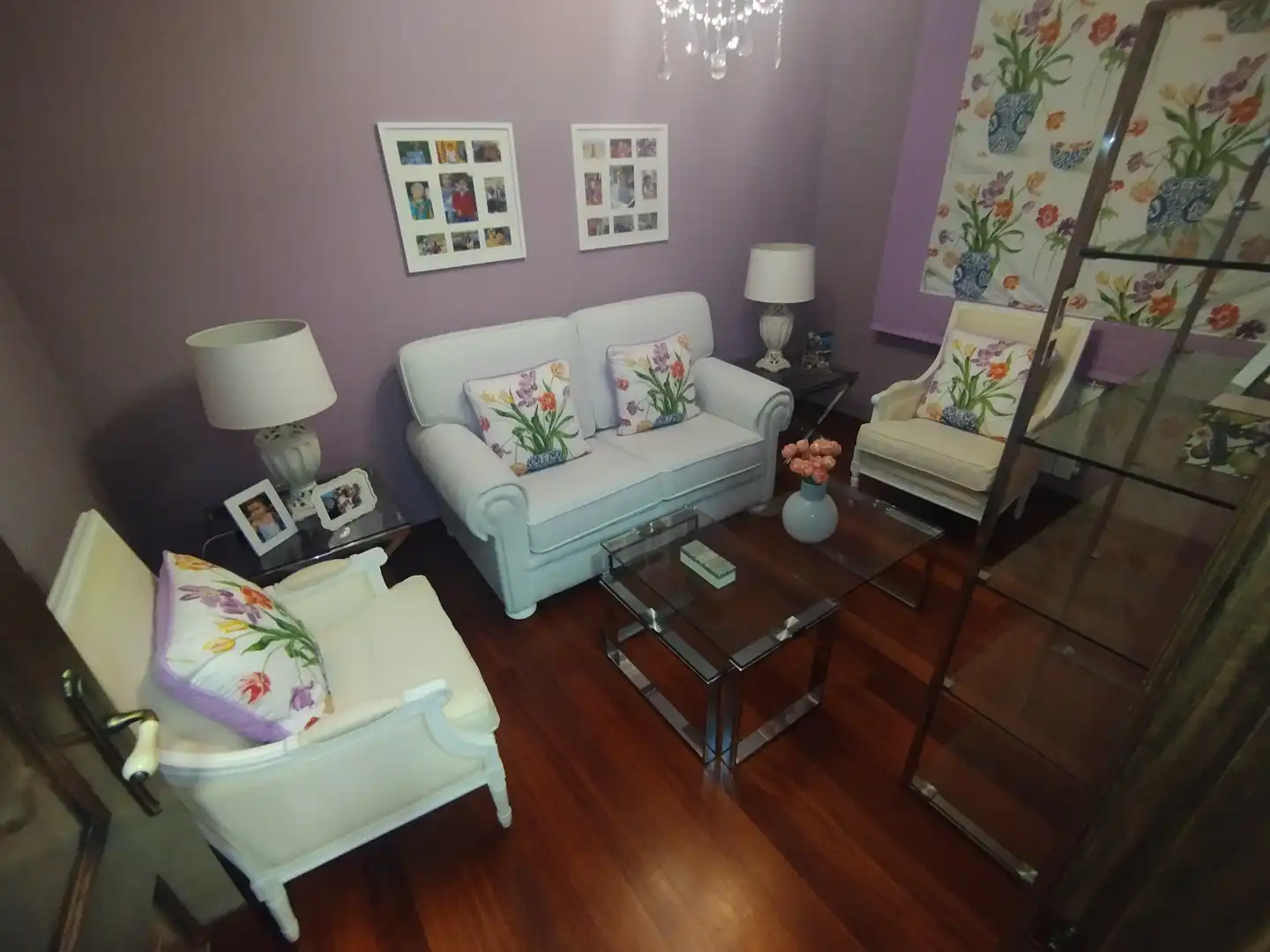 Living room of Houses for sale in Xove  with Private garden, Terrace and Balcony